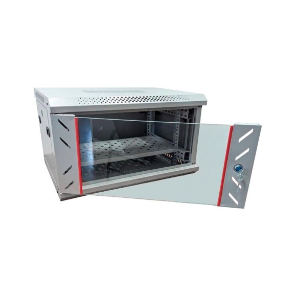 Шкаф телекоммуникационный "КОМПАНИЯ ФОРТОН" 6U, 600*450*350, 0.6mm, Grey 6U600450350G
