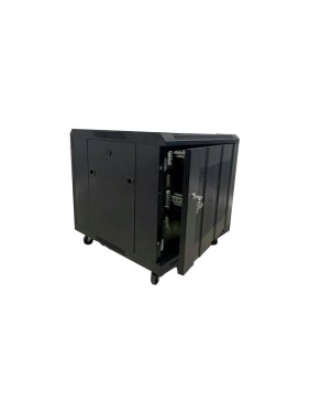 Шкаф телекоммуникационный "КОМПАНИЯ ФОРТОН" 12U, 600*600*600, 0.6mm, Black 12U600600600B