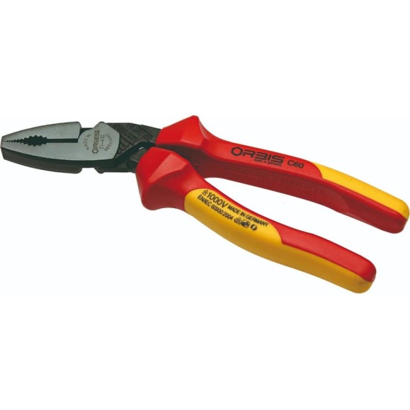 Пассатижи L=190мм 1000V OrbisWill EvoPlus C60 pro VDE 21-410/40RV