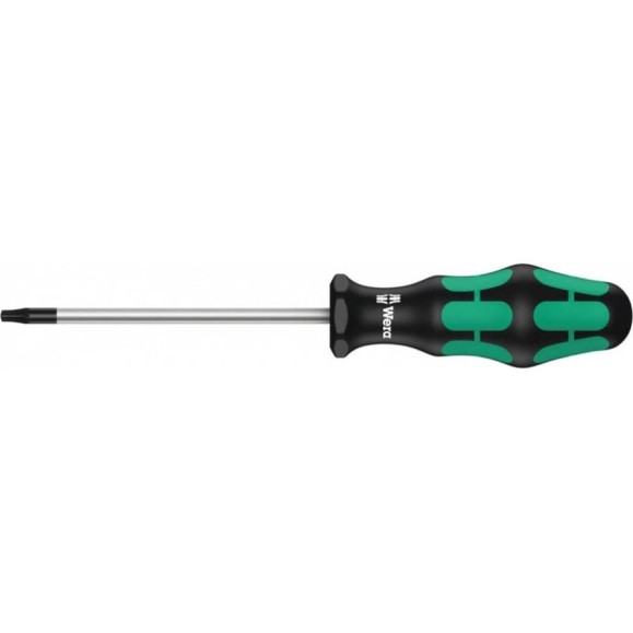 Отвёртка с отверстием под штифт WERA 367 TORX BO TX15x80 мм WE-138261 Отвёртка с отверстием под штифт WERA 367 TORX BO TX15x80 мм WE-138261