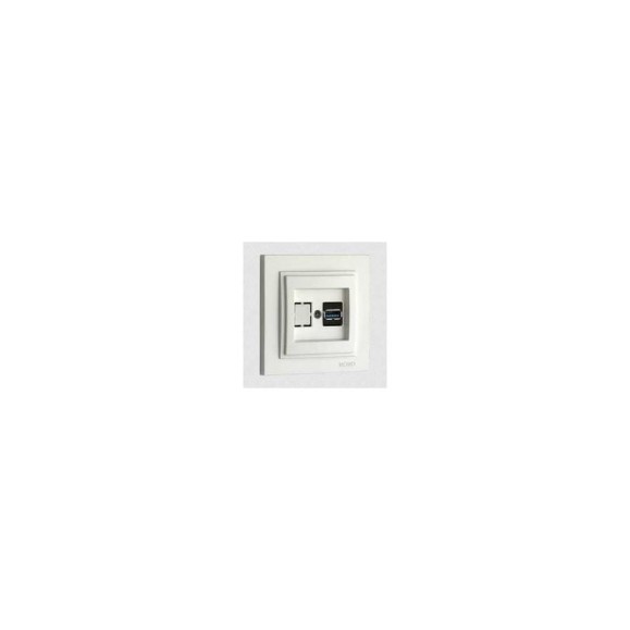Розетка Usb MONO ELECTRIC Despına Белая 102-190005-144