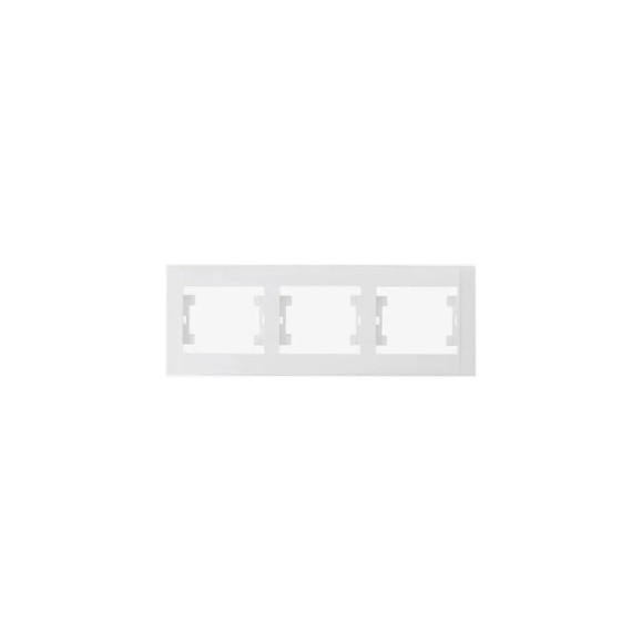 Рамка MAKEL 3-м Defne горизонтальная серебристый 42065703 Рамка MAKEL 3-м Defne горизонтальная серебристый 42065703