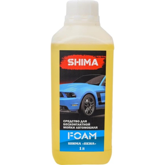 Автошампунь для бесконтактной мойки транспорта FOAM 1 л SHIMA 4626016836196