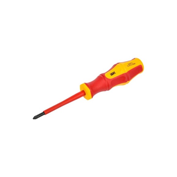 Отвертка диэлектрическая IEK ARMA2L 3 PZ/SL1x80 К3 A2L3-SC30-K3-ZS-10-080 Отвертка диэлектрическая IEK ARMA2L 3 PZ/SL1x80 К3 A2L3-SC30-K3-ZS-10-080