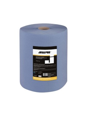 Cалфетки бумажные трехслойные очищающие Jeta PRO 51 г/м², 35x38 см, синий 500шт/рулон 5850968