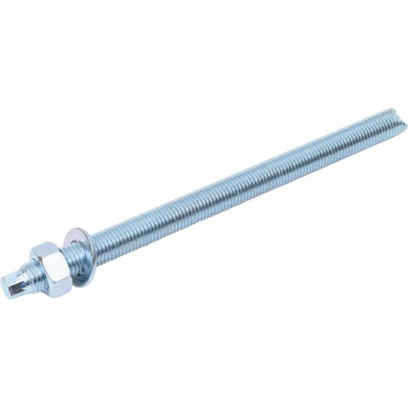 HIMTEX Шпилька для хим.анкеров 5.8 кл.пр. с гайкой и шайбой М20x300 SKA20300