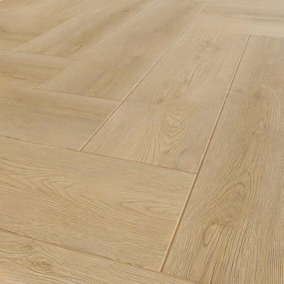 Каменно-полимерная плитка (SPC) Natisston UNIQUE ёлка, 600x125x4 мм, площадью 1.95 кв. м Kronblad 5004-09