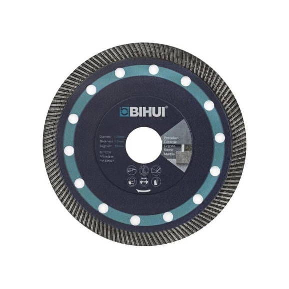 Диск алмазный SUPER THIN TURBO 115 мм BIHUI DCBN115 Диск алмазный SUPER THIN TURBO 115 мм BIHUI DCBN115