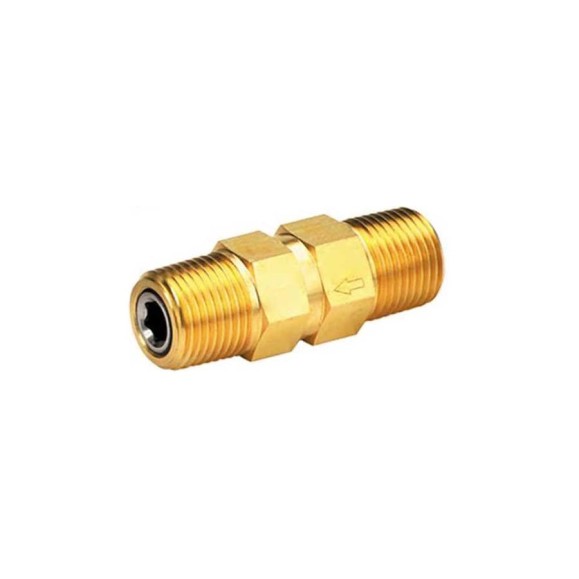 Обратный клапан Hy-Lok серии cva из латуни, npt 1/4 наруж-npt 1/4 наруж CVA-M-4N-A-BRAS