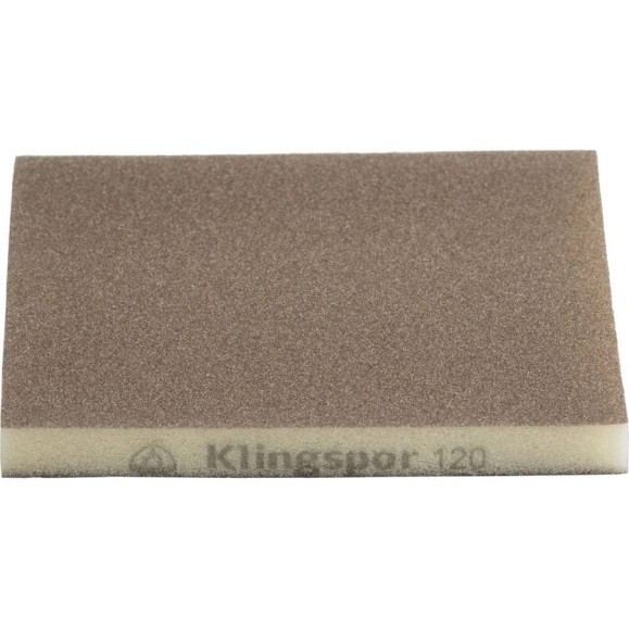 Шлифовальная губка двухсторонняя SW 501 98x123x10 мм, P60 Klingspor 271080 Шлифовальная губка двухсторонняя SW 501 98x123x10 мм, P60 Klingspor 271080