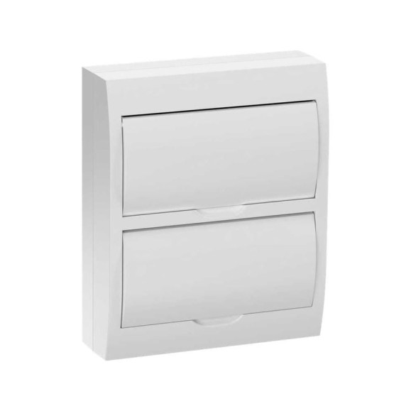 Корпус пластиковый GENERICA ЩРН-П-24 бел. дверь IP41 MKP13-N-24-41-K01-G