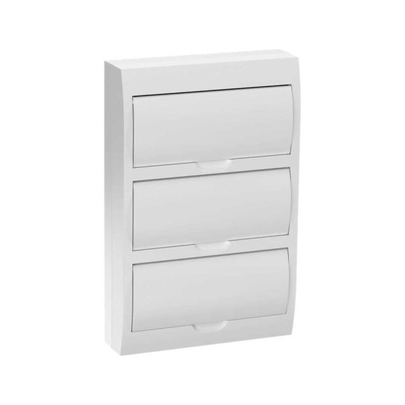Корпус пластиковый GENERICA ЩРН-П-36 бел. дверь IP41 MKP13-N-36-41-K01-G