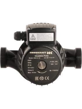 Насос Heisskraft HKS 25-40, 1x230 В, G 1 1/2", PN 10, 180 мм, 3 скорости, с гайками G 1 1/2'' - Rp 1" 77325131