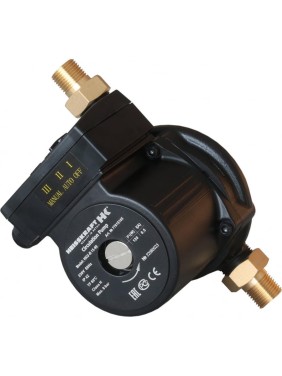 Насос Heisskraft HKU-B 15-90, 1x230 В, G 3/4", PN 10, 160 мм, кабель 1.5 м с вилкой 77615165