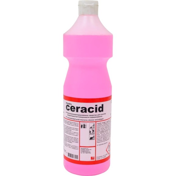 Очиститель кислотный для керамогранита Pramol CERACID 1 л 10137.08301