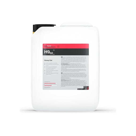 Абразивная полировальная паста для твёрдых лаков HEAVY CUT H9.02 (5 л) 458005 Koch Chemie 054008 2849