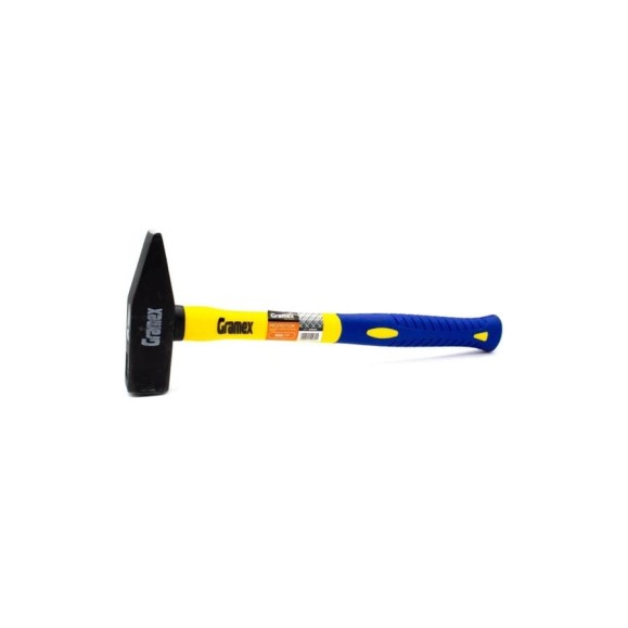 Молоток Gramex 800 г, с фибергласовой ручкой кованый (6/24) 005947 Молоток Gramex 800 г, с фибергласовой ручкой кованый (6/24) 005947