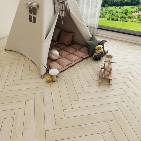 Ламинат Alpine Floor Herringbone 10 ёлка Дуб Лацио 600x100x10 мм, площадь 1.56 м2 LF107-03