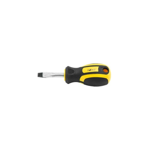 Отвертка шлицевая Pobedit Profi Cr-V, SL6х38 мм 2563638 Отвертка шлицевая Pobedit Profi Cr-V, SL6х38 мм 2563638