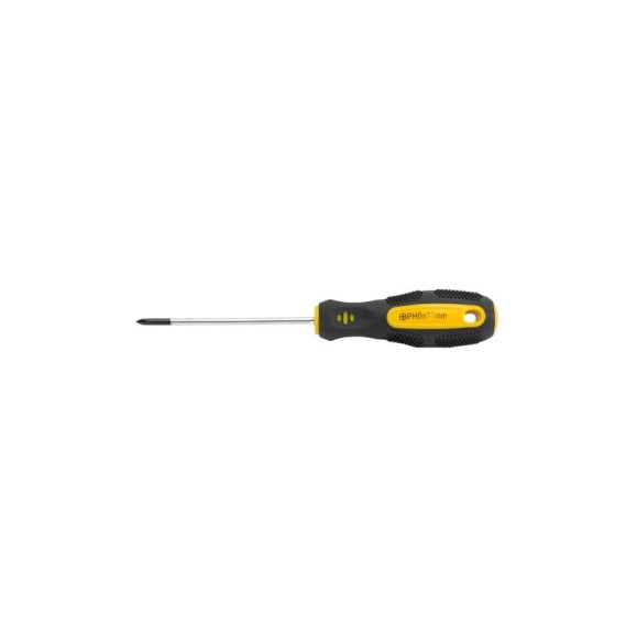 Отвертка крестовая Pobedit Expert Cr-V, PH0х75 мм 2561075