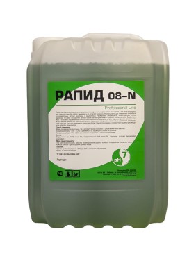 Моющее пенное средство для очищения поверхностей, Рапид 08-N 5 л 4607002304035