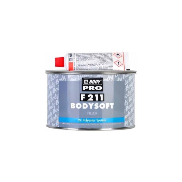 Шпатлевка HB BODY BODY PRO F211 SOFT 0.9 кг 2112300011 Шпатлевка HB BODY BODY PRO F211 SOFT 0.9 кг 2112300011