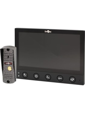 Комплект видеодомофона с вызывной панелью Smartec ST-MS607S-BK smkd0695