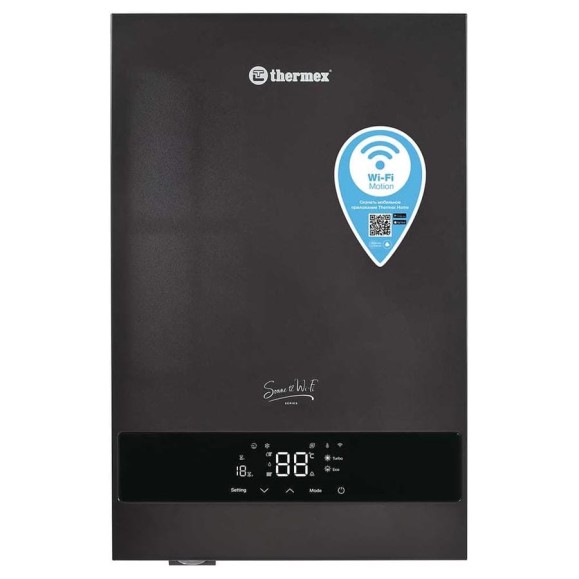 Электрический настенный котел Термекс THERMEX Sonne 12 Wi-Fi (Grey) ЭдЭБ04885 Электрический настенный котел Термекс THERMEX Sonne 12 Wi-Fi (Grey) ЭдЭБ04885