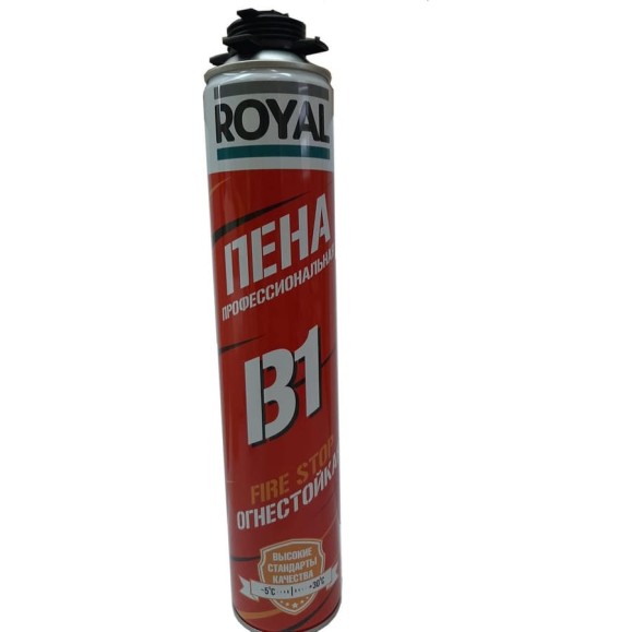 Пена профессиональная огнестойкая ROYAL В1 FIRESTOP750 мл RFB1