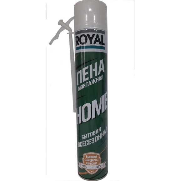 Пена бытовая всесезонная ROYAL HOME 600 мл RFHOME Пена бытовая всесезонная ROYAL HOME 600 мл RFHOME