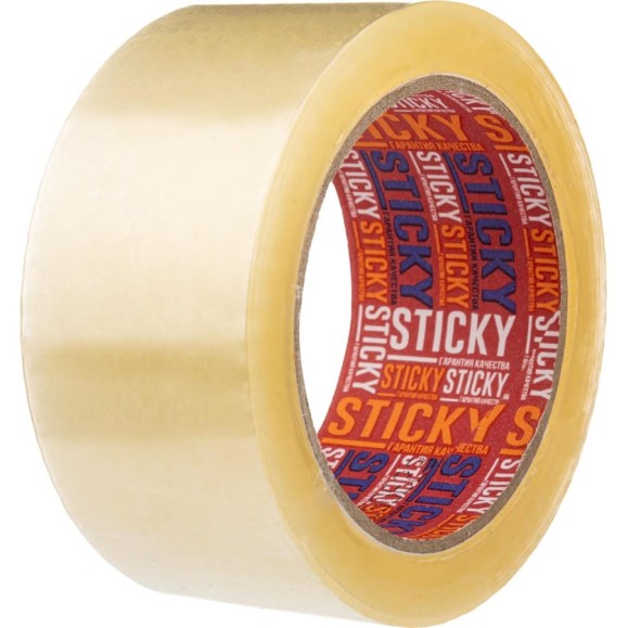Упаковочная лента STICKY прозрачная 48 мм х 90 м 1012