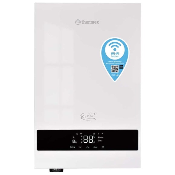 Электрический настенный котел Термекс THERMEX Boss 12 Wi-Fi, White ЭдЭБ05052 Электрический настенный котел Термекс THERMEX Boss 12 Wi-Fi, White ЭдЭБ05052