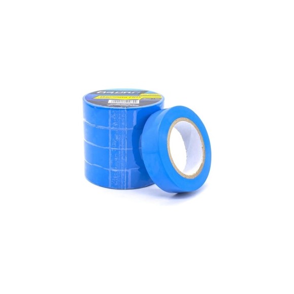 Изолента ВАРЯГ 15 мм, 10 м, синяя (150 мкр) в/с ПВХ (5/500) 003926