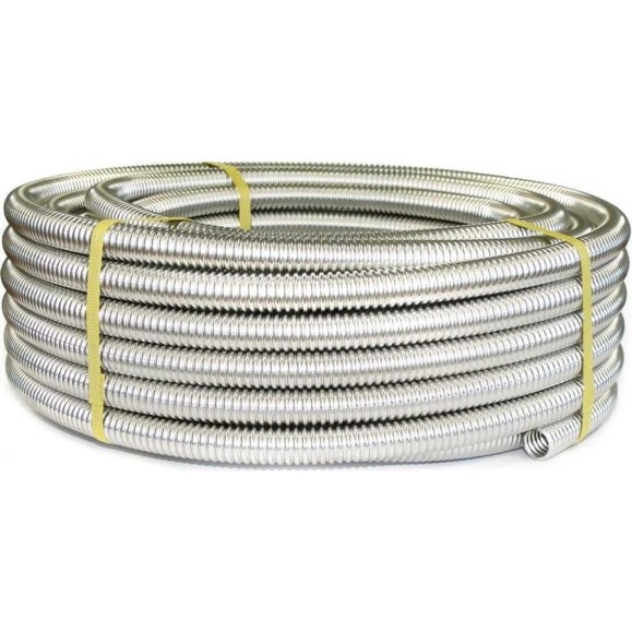 Труба гофрированная Stahlmann Ecoline 15А, отожженная, 1 м 2293360