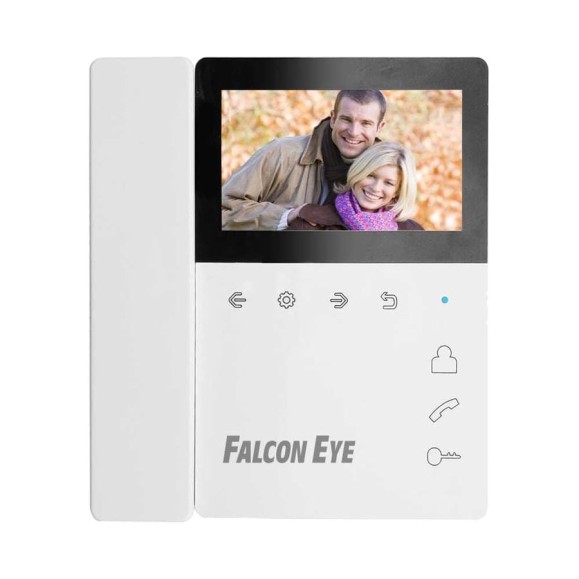 Монитор цветного видеодомофона с трубкой на магните Falcon Eye Lira 00-00189412