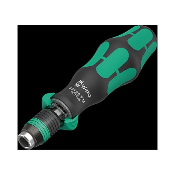 Ручка-битодержатель с функцией трещотки WERA 838 RA-R M 1/4" WE-051493 Ручка-битодержатель с функцией трещотки WERA 838 RA-R M 1/4" WE-051493
