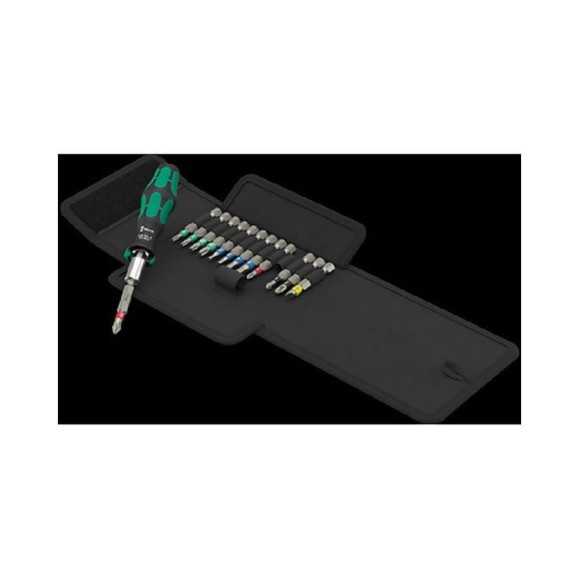 Набор бит с битодержателем WERA Kraftform Kompakt 838 RA S Set 1 14 предметов WE-051060
