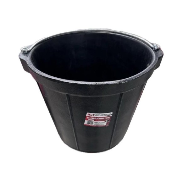 Ведро строительное гибкое DLT RUBBERBUCK 10л 2903