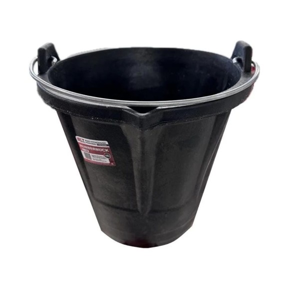 Ведро строительное гибкое с носиком DLT RUBBERBUCK 12л 2905