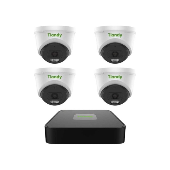 комплект на 4 камеры Tiandy АК 2Мпх Бюджет 00-01023090 комплект на 4 камеры Tiandy АК 2Мпх Бюджет 00-01023090