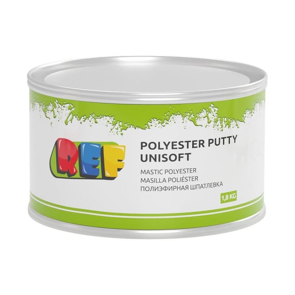 Универсальная шпатлевка REF Polyester Putty UNISOFT 1,8 кг R02118