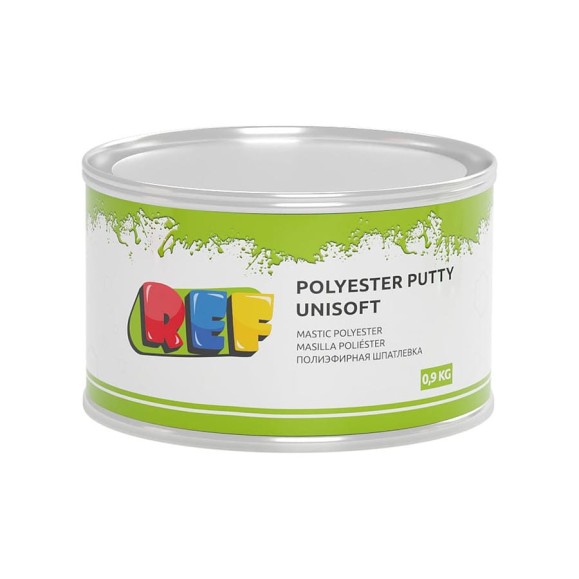 Универсальная шпатлевка REF Polyester Putty UNISOFT 0,9 кг R02109