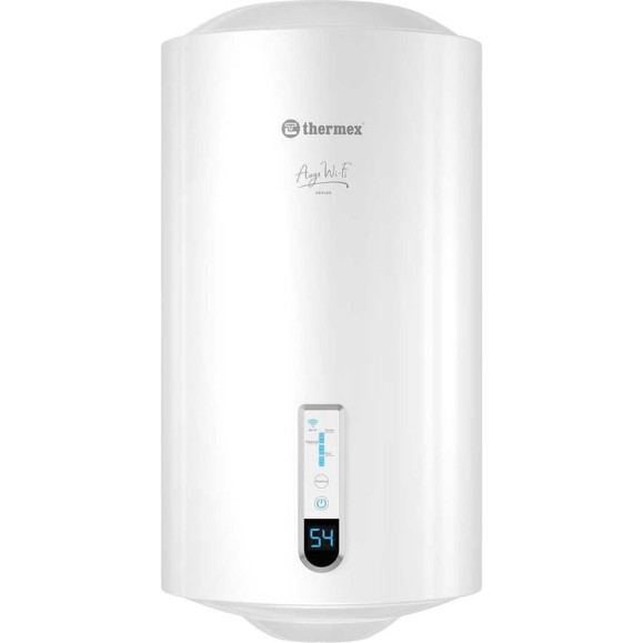 Водонагреватель аккумуляционный электрический бытовой Термекс Auga 50 V Slim Wi-Fi ЭдЭБ04920 Водонагреватель аккумуляционный электрический бытовой Термекс Auga 50 V Slim Wi-Fi ЭдЭБ04920