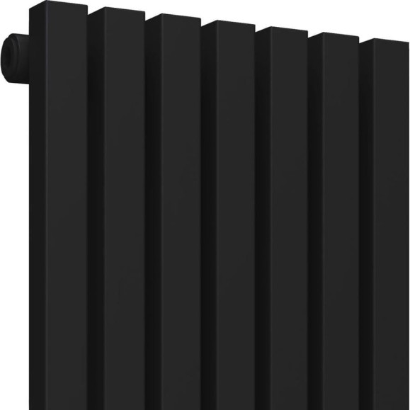Радиатор КЗТО QUADRUM 30 V 1-1750-6 R RAL1T103S9005 черный матовый муар QUD30V117506RRAL1T103S9005