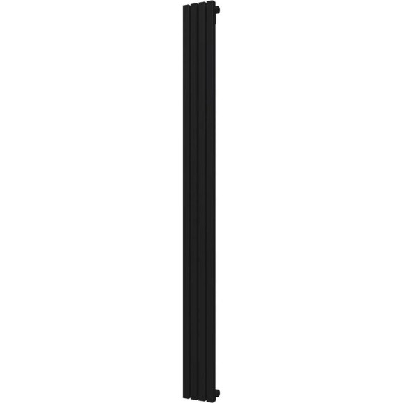 Радиатор КЗТО QUADRUM 30 V 1-1750-4 RAL1T103S9005 черный матовый муар QUD30V117504RAL1T103S9005