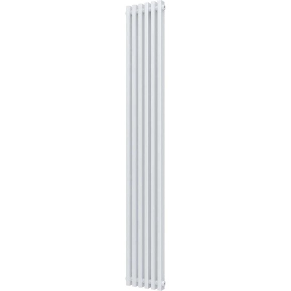 Радиатор КЗТО QUADRUM NEO 50 V 1750-6 RAL1T104S9016 белый муар QUDN50V17506RAL1T104S9016