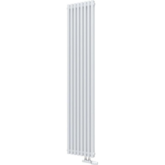 Радиатор КЗТО QUADRUM NEO 50 V 1750-8 R RAL1T104S9016 белый муар QUDN50V17508RRAL1T104S9016