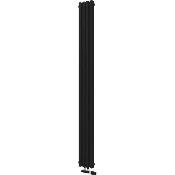 Радиатор КЗТО QUADRUM NEO 50 V 1750-4 R RAL1T103S9005 черный матовый муар QUDN50V17504RRAL1T103S9005 Радиатор КЗТО QUADRUM NEO 50 V 1750-4 R RAL1T103S9005 черный матовый муар QUDN50V17504RRAL1T103S9005