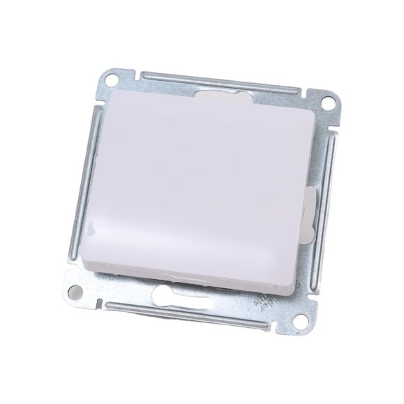 Нажимная кнопка Systeme Electric Glossa Белый, сх.1, 10АХ SE GSL000115