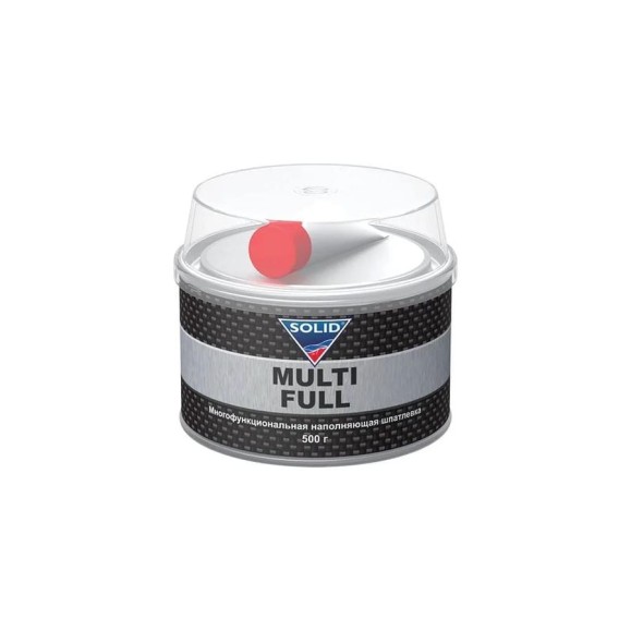 Многофункциональная наполняющая шпатлевка SOLID PROFESSIONAL LINE MULTI FULL - (500 гр) 511.0500 Многофункциональная наполняющая шпатлевка SOLID PROFESSIONAL LINE MULTI FULL - (500 гр) 511.0500